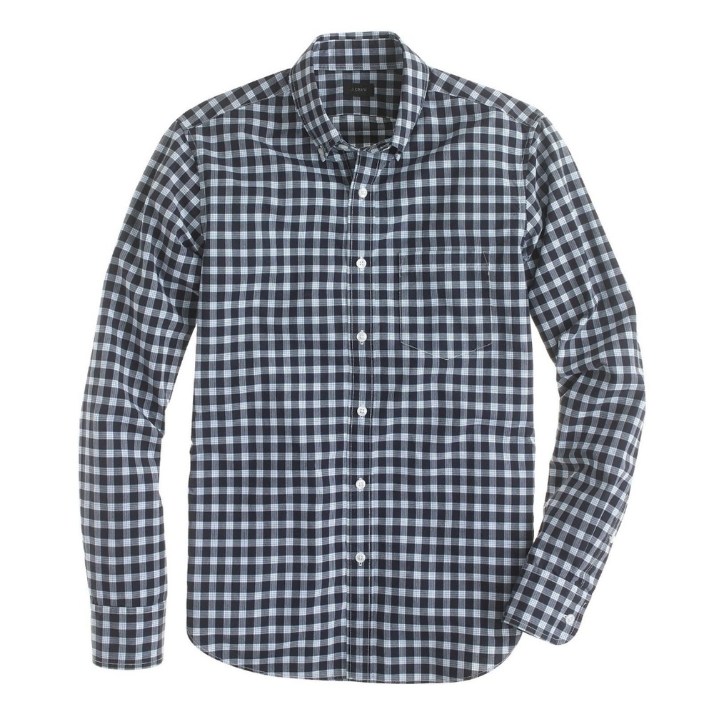 NEW J. Crew Slim Fit Shirt Men's Size XL Plaid Sz